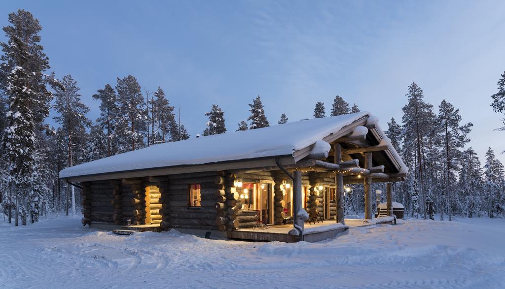 Napapiirin Jaervilomat Hotel Luukonniemi Exterior photo